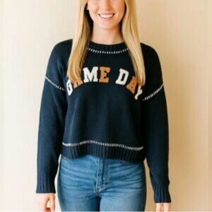 Jessica Simpson Game Day Boxy Crop Sweater